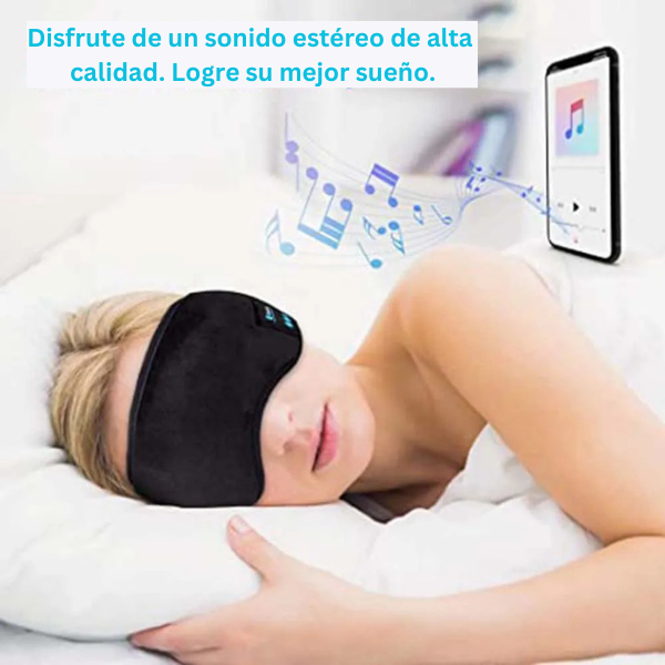 Antifaz De Dormir Auriculares Bluetooth