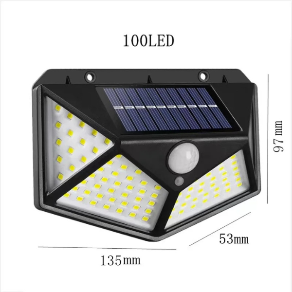 Lampara Solar 100 Leds (L)